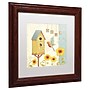 Trademark Daphne Brissonnet "Welcome Home I" Art, White Matte W/Wood Frame, 11" x 11"~#|#~m001706310_sc7