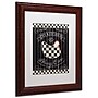 Trademark Daphne Brissonnet "Casual Country I" Art, White Matte W/Wood Frame, 11" x 14"~#|#~m001706362_sc7