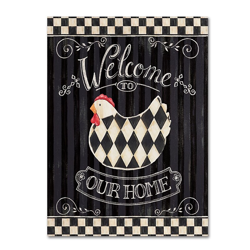 Trademark Daphne Brissonnet "Casual Country II" Gallery-Wrapped Canvas Art, 14" x 19" image 1