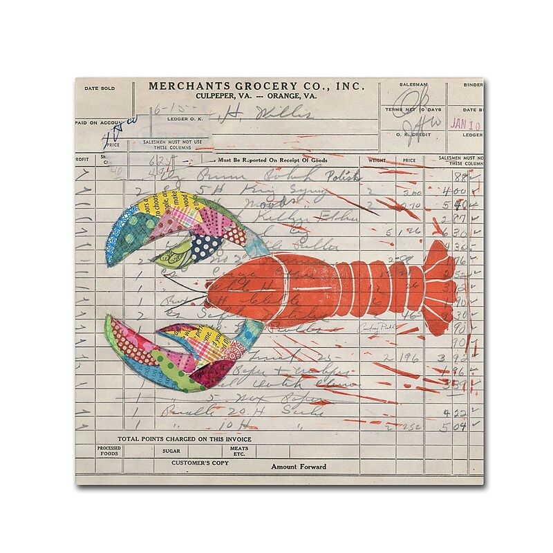 Trademark Courtney Prahl "Fresh from the Sea II" Gallery-Wrapped Canvas Art, 24" x 24" image 1