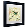 Trademark Daphne Brissonnet "Folk Floral II" Art, White Matte W/Black Frame, 11" x 11"~#|#~m001706652_sc7