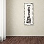 Trademark Emily Adams "Couture Noir Original II with Border" Gallery-Wrapped Canvas Art, 20" x 47"~#|#~m001706675_sc7