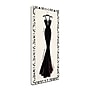 Trademark Emily Adams "Couture Noir Original III with Border" Gallery-Wrapped Canvas Art, 10" x 24"~#|#~m001706677_sc7