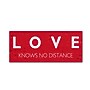 Trademark Michael Mullan "Love Knows No Distance" Gallery-Wrapped Canvas Art, 8" x 19"~#|#~m001706714_sc7