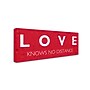 Trademark Michael Mullan "Love Knows No Distance" Gallery-Wrapped Canvas Art, 8" x 19"~#|#~m001706715_sc7