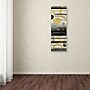 Trademark Mike Schick "Yellow Zephyr Panel" Gallery-Wrapped Canvas Art, 16" x 47"~#|#~m001706722_sc7