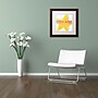 Trademark Sue Schlabach "Letterpress Dream" Art, White Matte With Wood Frame, 11" x 11"~#|#~m001706788_sc7