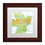 Trademark Sue Schlabach "Letterpress Hope" Art, White Matte With Wood Frame, 11" x 11"~#|#~m001706799_sc7