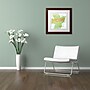 Trademark Sue Schlabach "Letterpress Hope" Art, White Matte With Wood Frame, 11" x 11"~#|#~m001706801_sc7