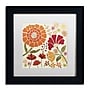 Trademark Veronique Charron "Spice Garden II" Art, White Matte With Black Frame, 11" x 11"~#|#~m001706843_sc7