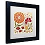 Trademark Veronique Charron "Spice Garden II" Art, White Matte With Black Frame, 11" x 11"~#|#~m001706844_sc7