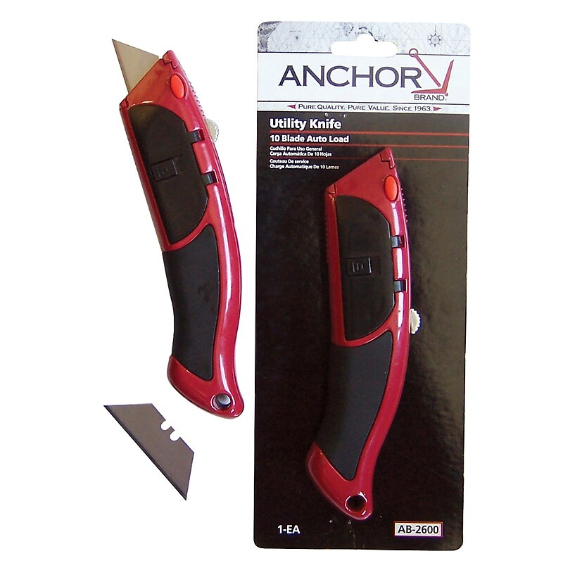 ANCHOR BRAND Auto Load Utility Knife Steel image 1