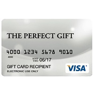 Prepaid Visa English, $200 Gift Card | Staples