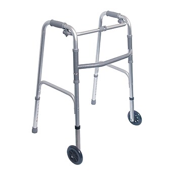 Dmi Aluminium Duro-Med Single Release Folding Walker