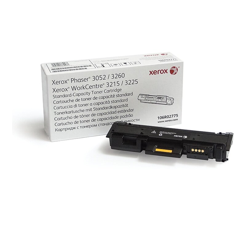 Xerox 106R02775 Black Standard Yield Toner   Cartridge image 1