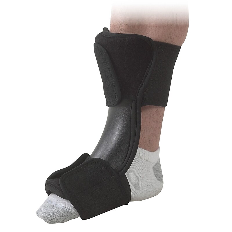 Bilt-Rite Mutual, Dorsal Night Splint, Black, Unisex, 2 pack (10-98500-LG-2) image 1