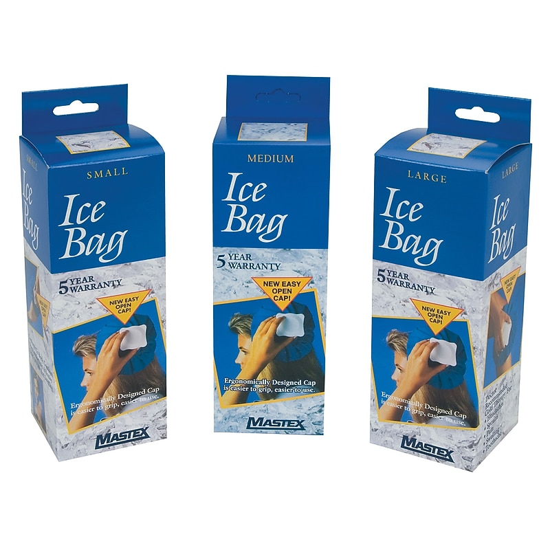 Bilt-Rite Mutual,, Ice Bags, Blue 9in, 4 pack (ICE09-4) image 1