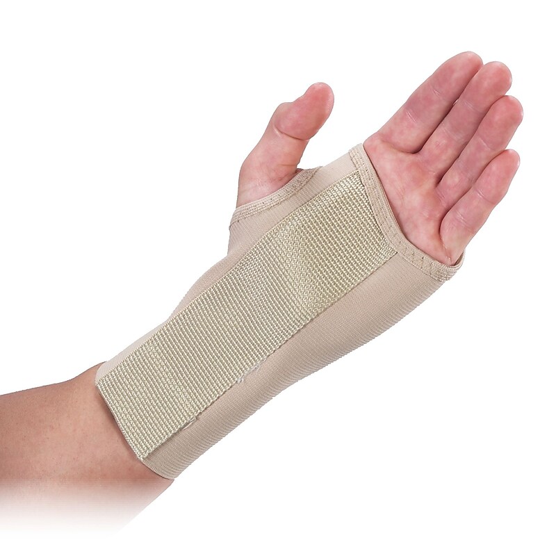 Bilt-Rite Mutual, 7" Wrist Splint, Right, Beige, Extra Large, 3 pack (10-22092-XL-3) image 1