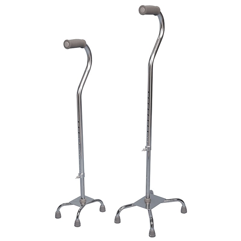 Bilt-Rite Mutual, Large Quad Cane, 2 pack (10-99005-2) image 1