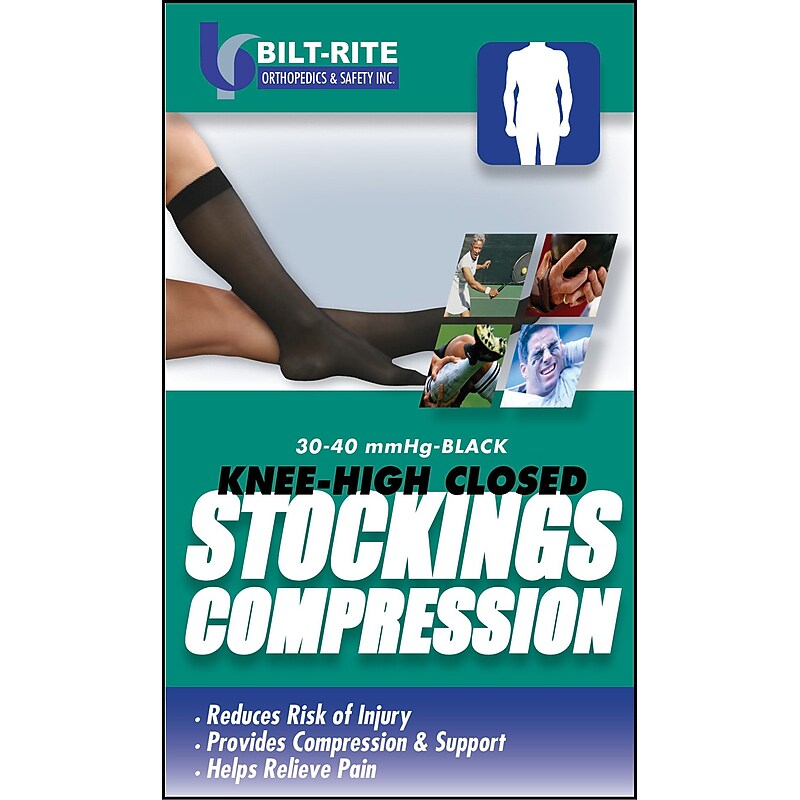 Bilt-Rite Mutual Comfortable Knee-High Stockings; 2XL image 1