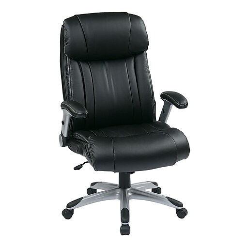 Office Star WorkSmart Eco Leather Executive Chair ...