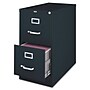 Lorell Vertical File Cabinet, Black~#|#~m001835501_sc7