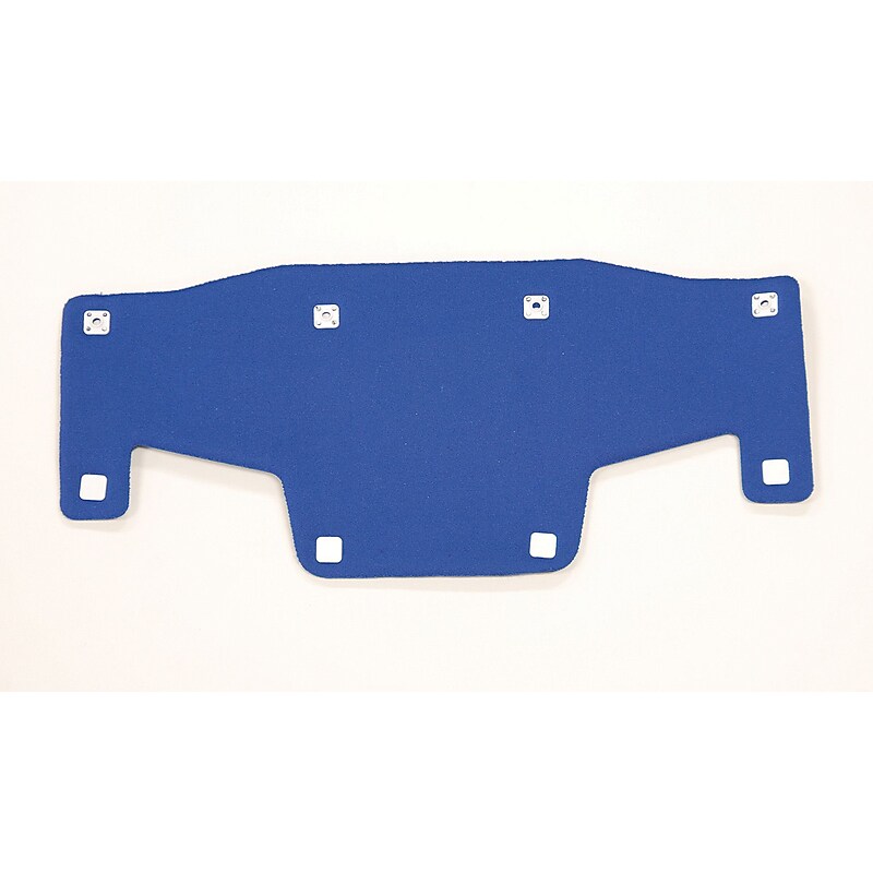 Bullard Brow Pad for Hard Hat Suspension, Polartec, Blue (RBPCOOL) image 1
