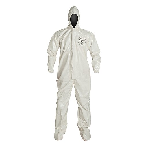 Shop Staples for DUPONT Tyvek Chemical Resistant Coverall, 2XL