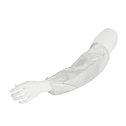 DuPont® Tyvek® Sleeves 18" Elastic Ends Serged Seams, White, 100 Pairs/Carton