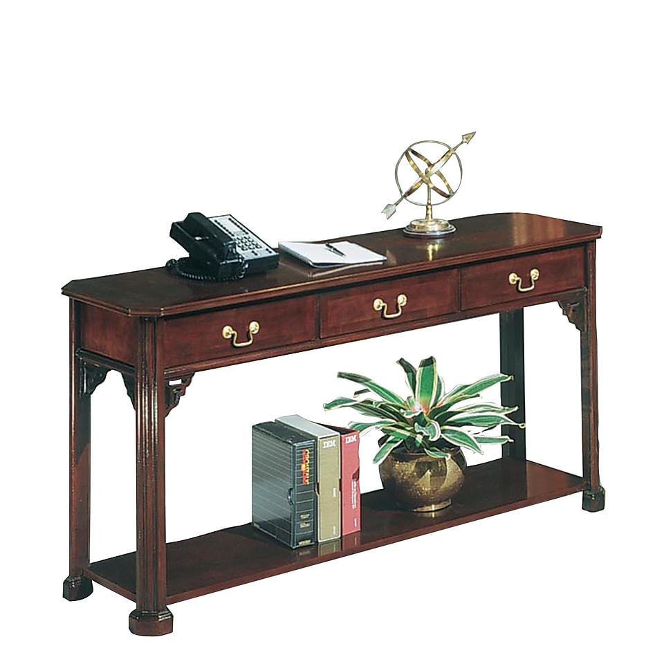 DMI Office Furniture Governors 735082 27 Laminate Wood Rectangle Sofa Table, Mahogany