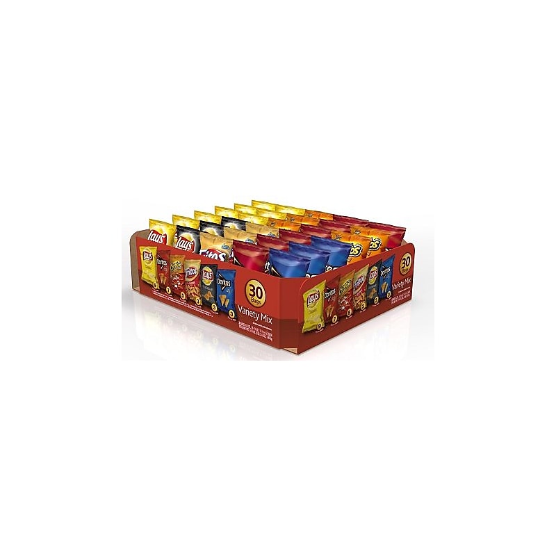 Frito Lay Variety Pack, 1 oz. Bags, 30 Bags/Case (220-00404) image 1