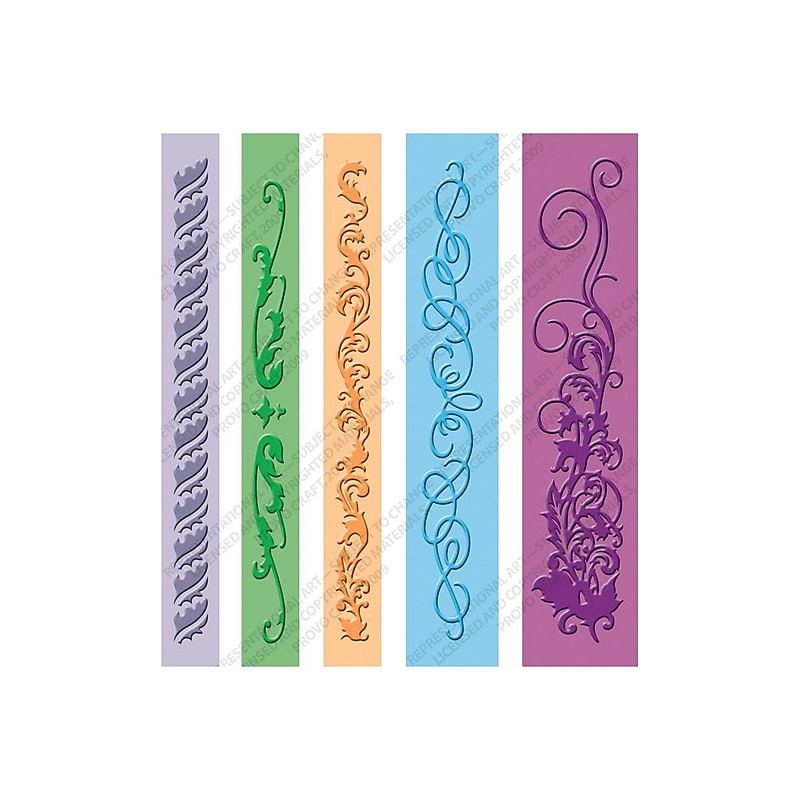 Cuttlebug Embossing Folders & Borders, Organic image 1