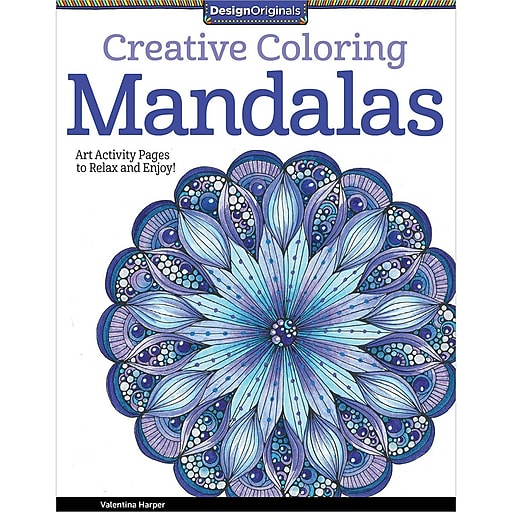 Design Originals Creative Coloring Mandalas Art Activity Pages To