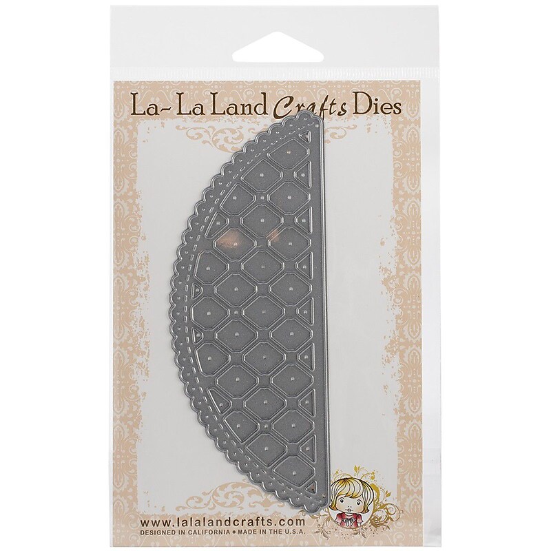 La-La Land Crafts Steel Die, Lattice Doily Border image 1