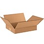 12" x 10" x 2" Flat Corrugated Boxes, 25/Bundle (12102)~#|#~m001911325_sc7