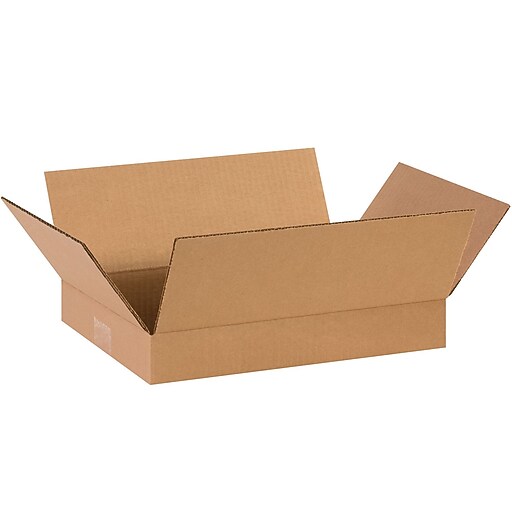 14" x 10" x 2" Shipping Box, 200/ECT, 25/Bundle (14102) Staples