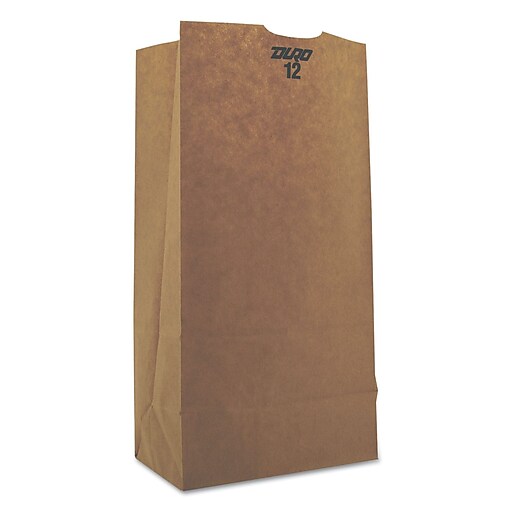 Shop Staples for S & G PACKAGING Heavy Duty Paper Bag, 12 lbs., 500/Bundle