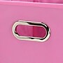 Household Essentials Medium Stackable Folding Fabric Storage Bin, 11" x 11"x 11", Pink (31-1)~#|#~m001925209_sc7