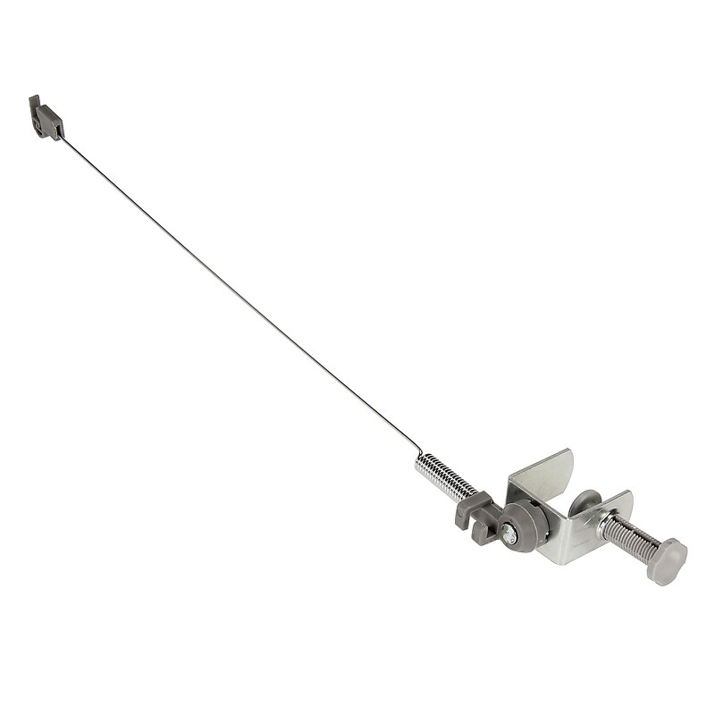 Household Essentials Flexible Cord Minder w/ Rotating Base, Silver (175) image 1