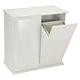 Household Essentials Tilt-Out Laundry Sorter Cabinet with Shutter Front, White (18411-1)~#|#~m001925311_sc7