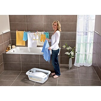 Leifheit 69' Rollfix Mounted Retractable Clothes Dryer (83040)