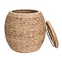 Household Essentials Water Hyacinth Wicker Storage Basket, Natural (ML-4105)~#|#~m001925436_sc7