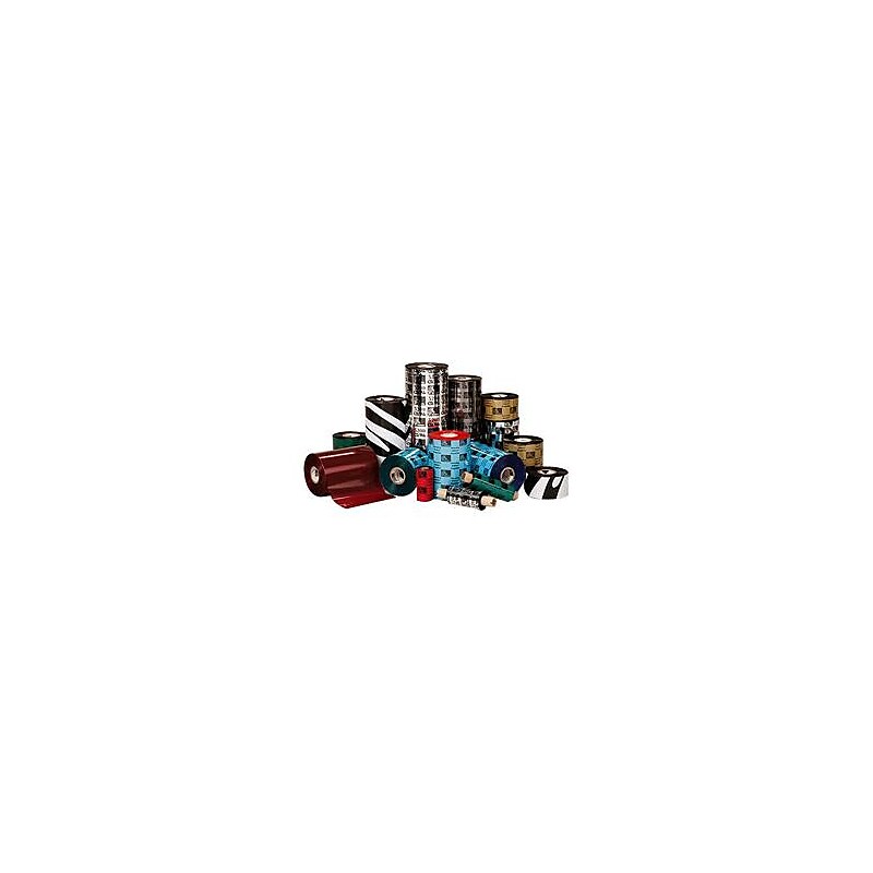 Zebra Thermal Transfer Ribbon for 105SL/S600, Black, 6/Pack (02100BK08045) image 1