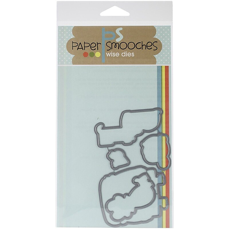 Paper Smooches Santa Paws Craft Die image 1