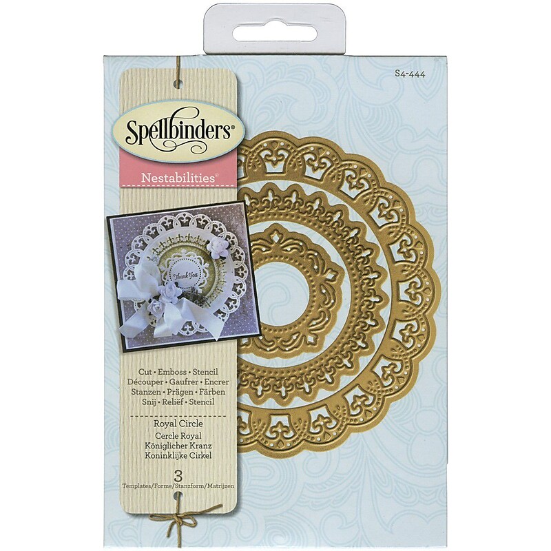 Spellbinders® Royal Circle Nestabilities Die, Purple image 1