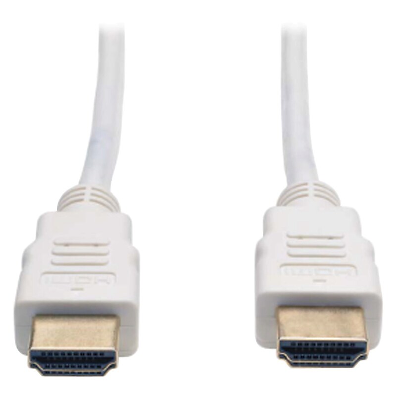 Tripp Lite® 6' High Speed HDMI Cable, White image 1