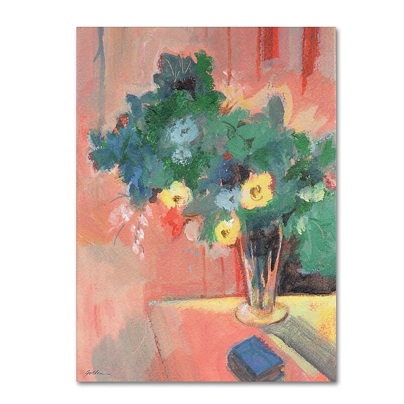 Trademark Fine Art SG5710-C1419GG "Bouquet for Bonnard" by Sheila Golden 19" x 14" Frameless Art image 1