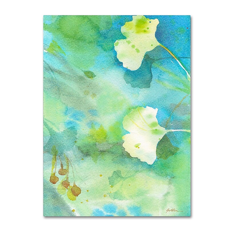 Trademark Fine Art SG5709-C3547GG "Sweet Memory" by Sheila Golden 47" x 35" Frameless Art image 1