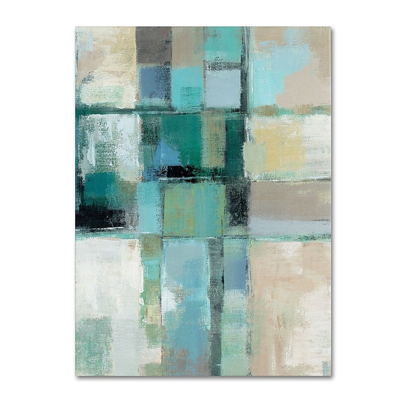 Trademark Fine Art WAP0131-C1419GG "Island Hues Crop II" by Silvia Vassileva 19" x 14" Frameless Art image 1