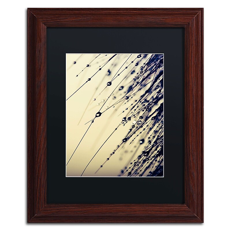 Trademark Fine Art Music of Yesterday by Beata Czyzowska Young 14x11 FRM Art, BLK MTD (BC0135-W1114BMF) image 1